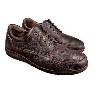 Mephisto Evelio Oxford Shoes Dark Brown Leather Lace Up Comfort Mens Size 11